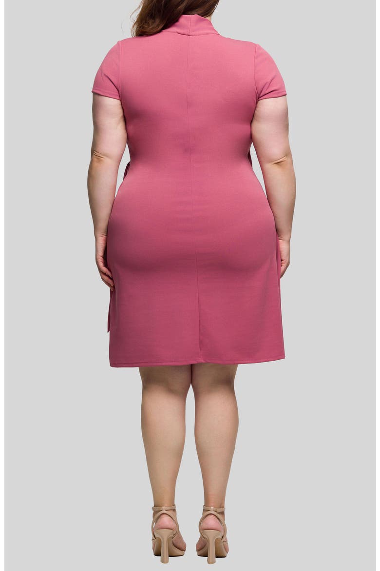 Wrap Dress, Alternate, color, ROSE