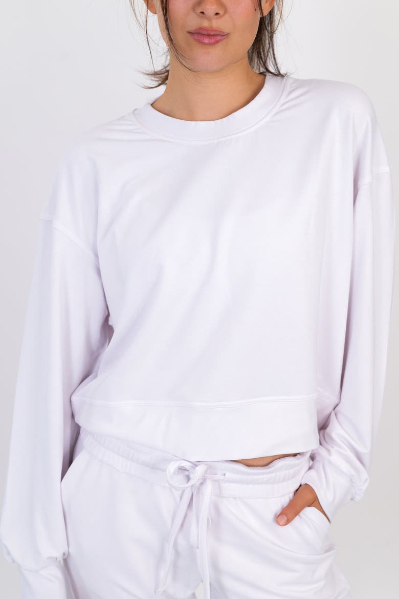 The Solace Crew Neck Pullover, Alternate, color, black