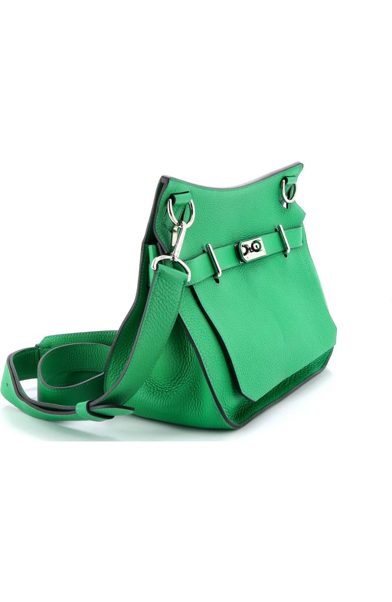 Pre-Owned Hermes Jypsiere Bag Clemence 31, Alternate, color, Green