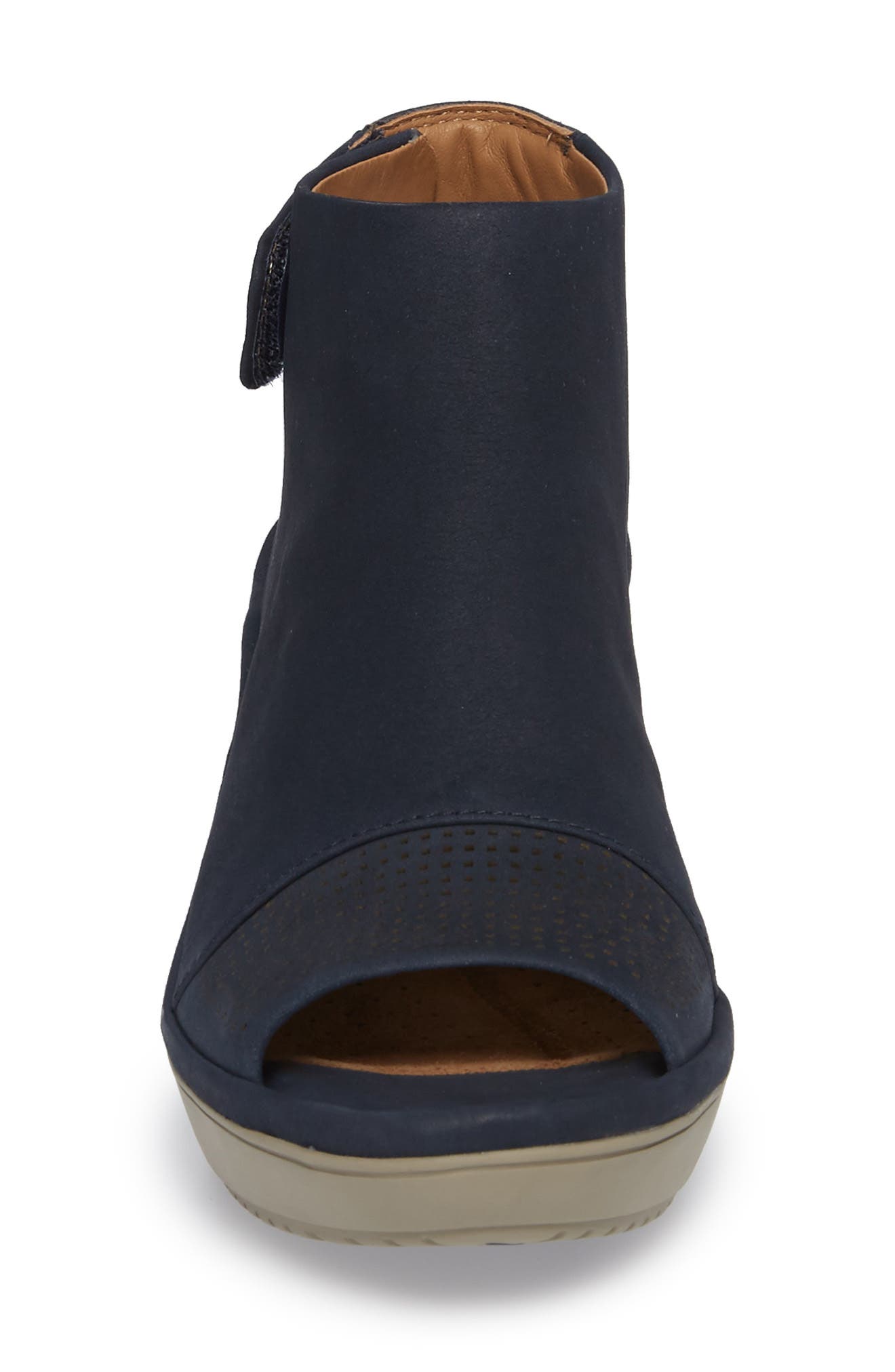 Wynnmere Abie Wedge Sandal, Alternate, color, NAVY NUBUCK