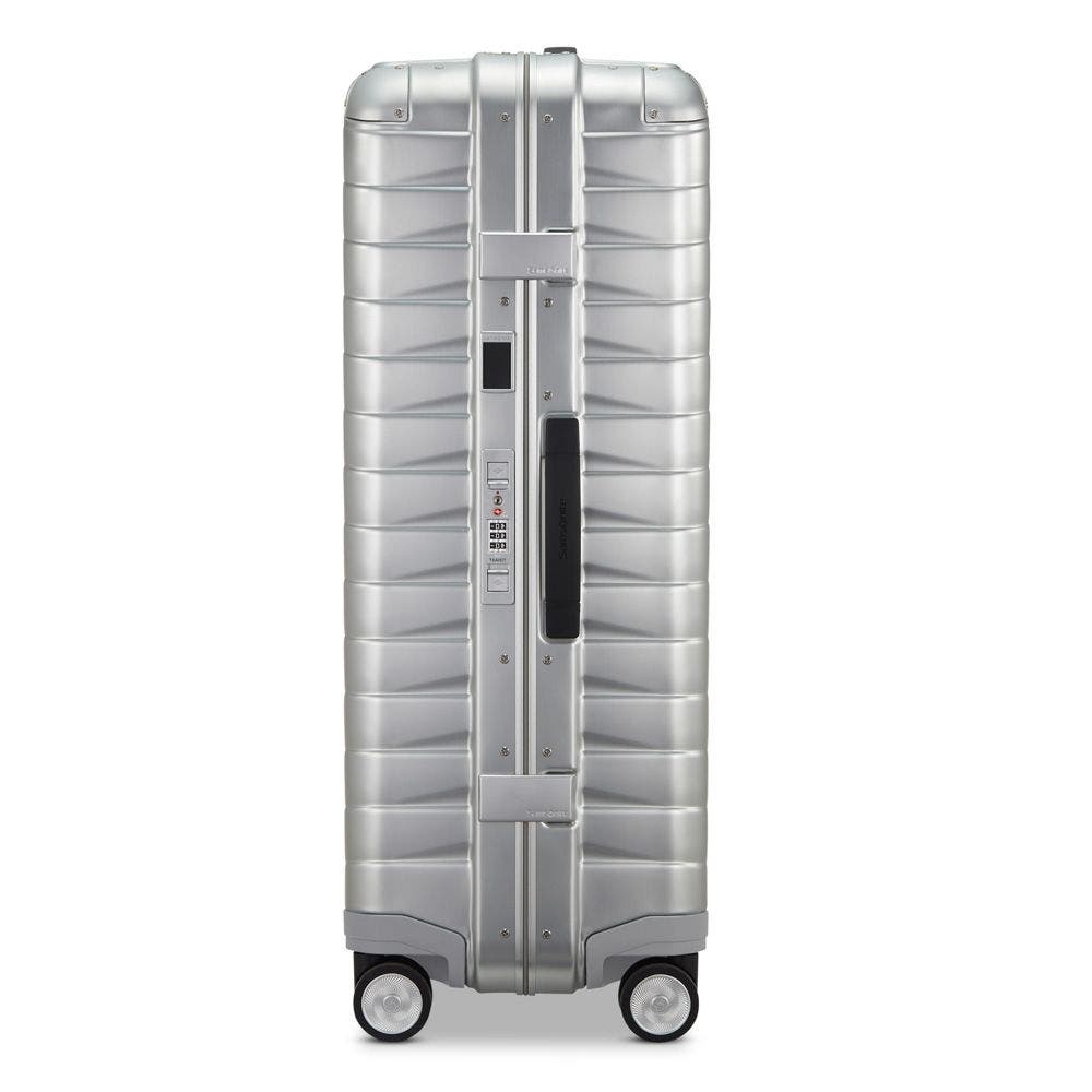 Samsonite Proxis Aluminum Large Hardside TSA Friendly Spinner, Alternate, color, Aluminum Silver