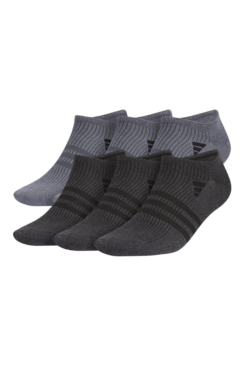 6-Pack Superlite Super No-Show Performance Socks, Main, color, MEDIUM GREY