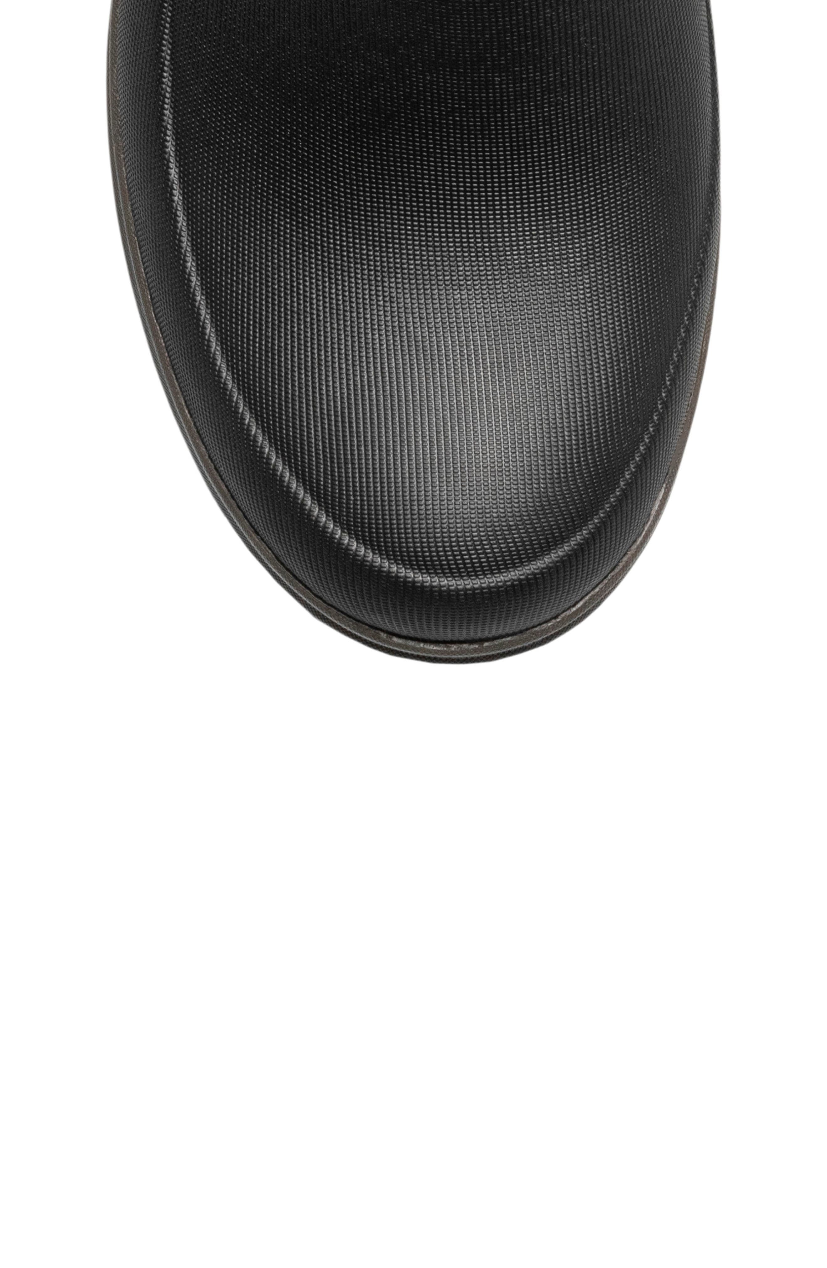 Bogs Hazel Mid Zip Rain Boot, Alternate, color, Black