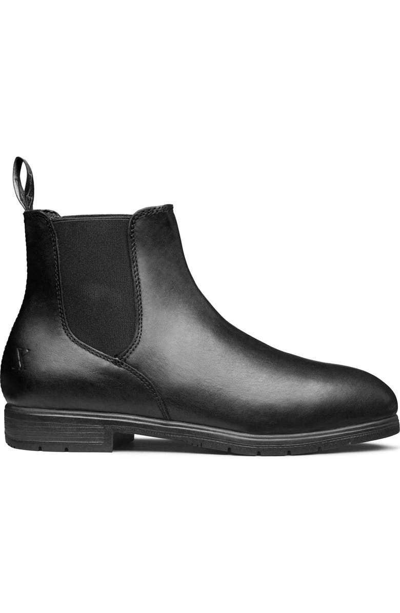 Xena Workwear Valence Steel Toe Chelsea Safety Boot, Main, color, Vegan Black