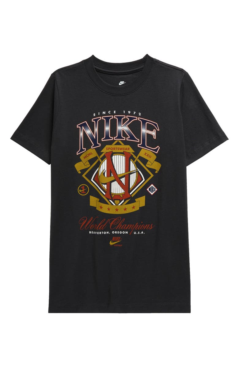 Nike Kids' World Champions Graphic T-Shirt, Main, color, 