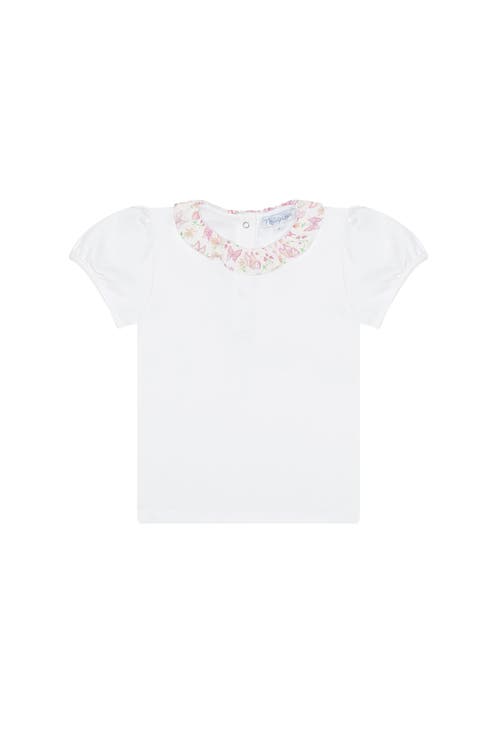 Nellapima Butterflies Tee-leggings Set In White