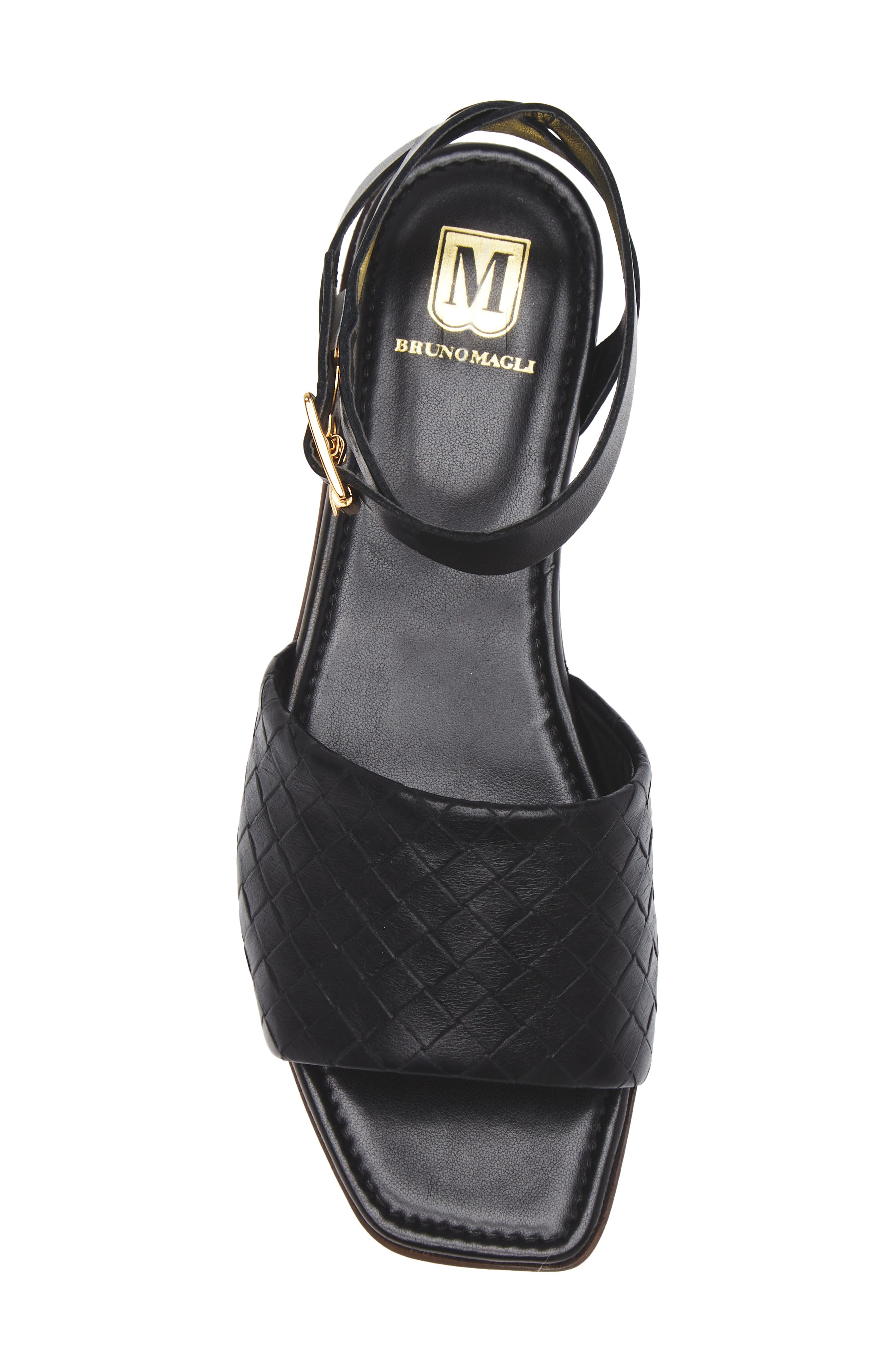 Bruno Magli Rita Woven Sandal, Alternate, color, 