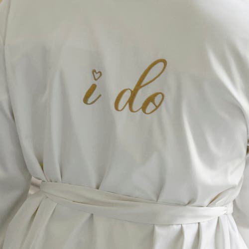Dearfoams I Do Bridal Robe In Multi