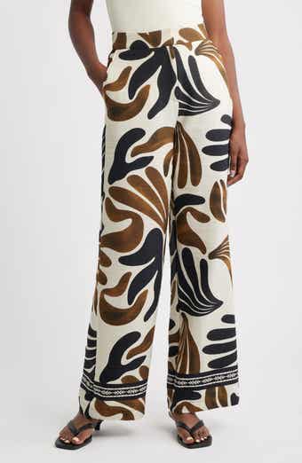 Karina Print Wide Leg Pants