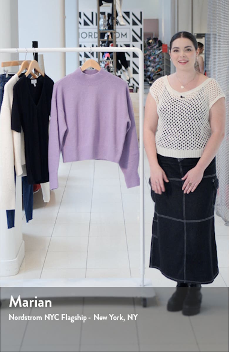 Mock Neck Sweater, sales video thumbnail