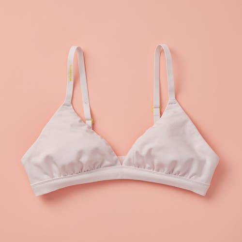 Yellowberry Joey Cotton Bra In Bubble Pink