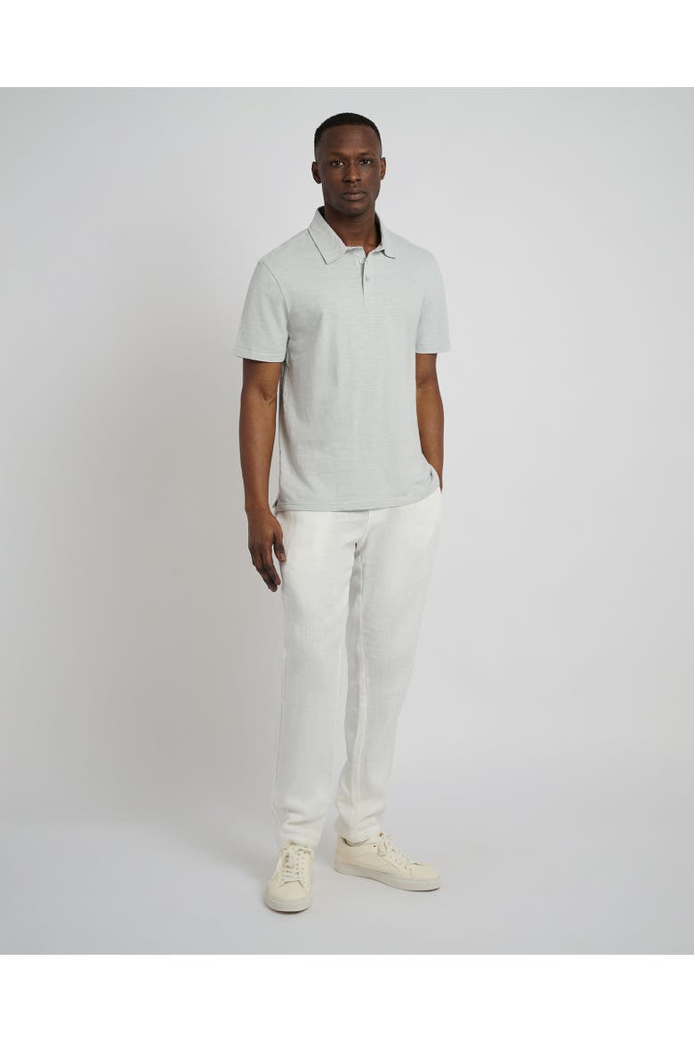 Slub Short Sleeve Polo, Alternate, color, LIGHT GRAY
