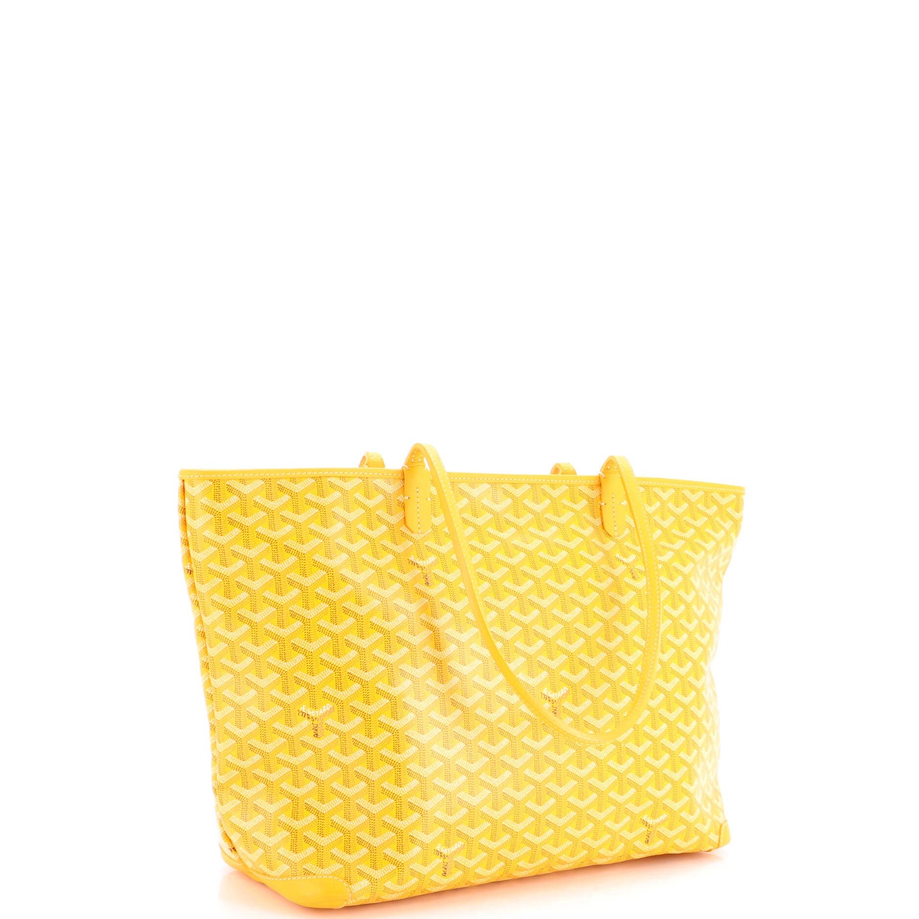 Artois Tote Coated Canvas MM, Alternate, color, Yellow