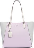 Kate Spade New York poppy colorblock tote bag
