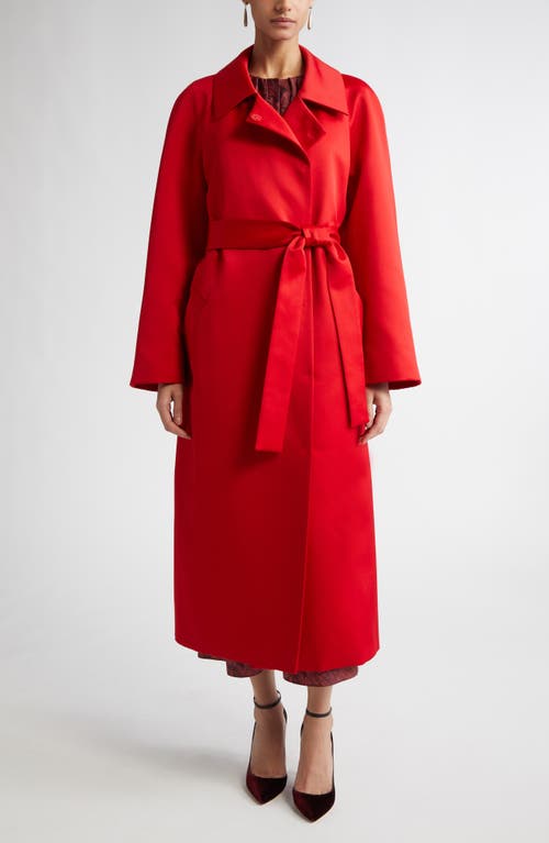 EMILIA WICKSTEAD EMILIA WICKSTEAD HASINA DOUBLE SATIN TRENCH COAT