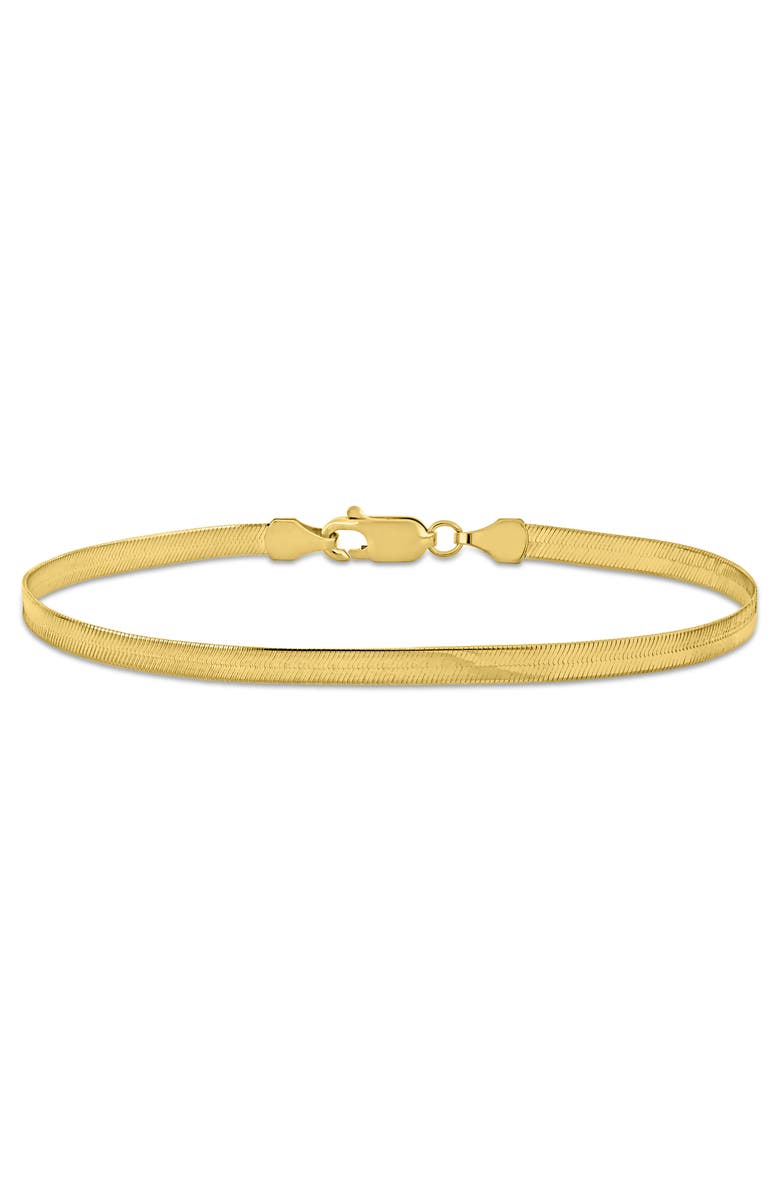 DELMAR Flex Herringbone Chain Bracelet, Main, color,