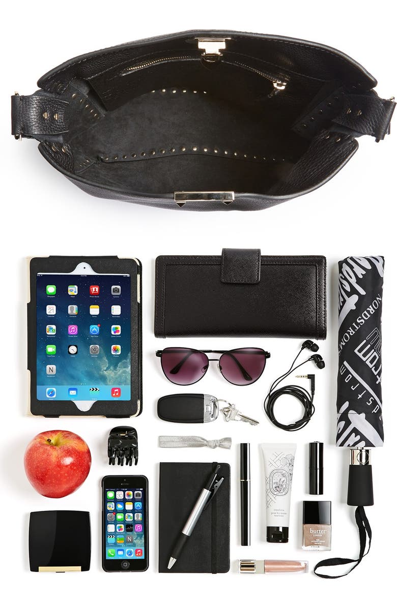 Valentino 'Rockstud' Hobo, Alternate, color,