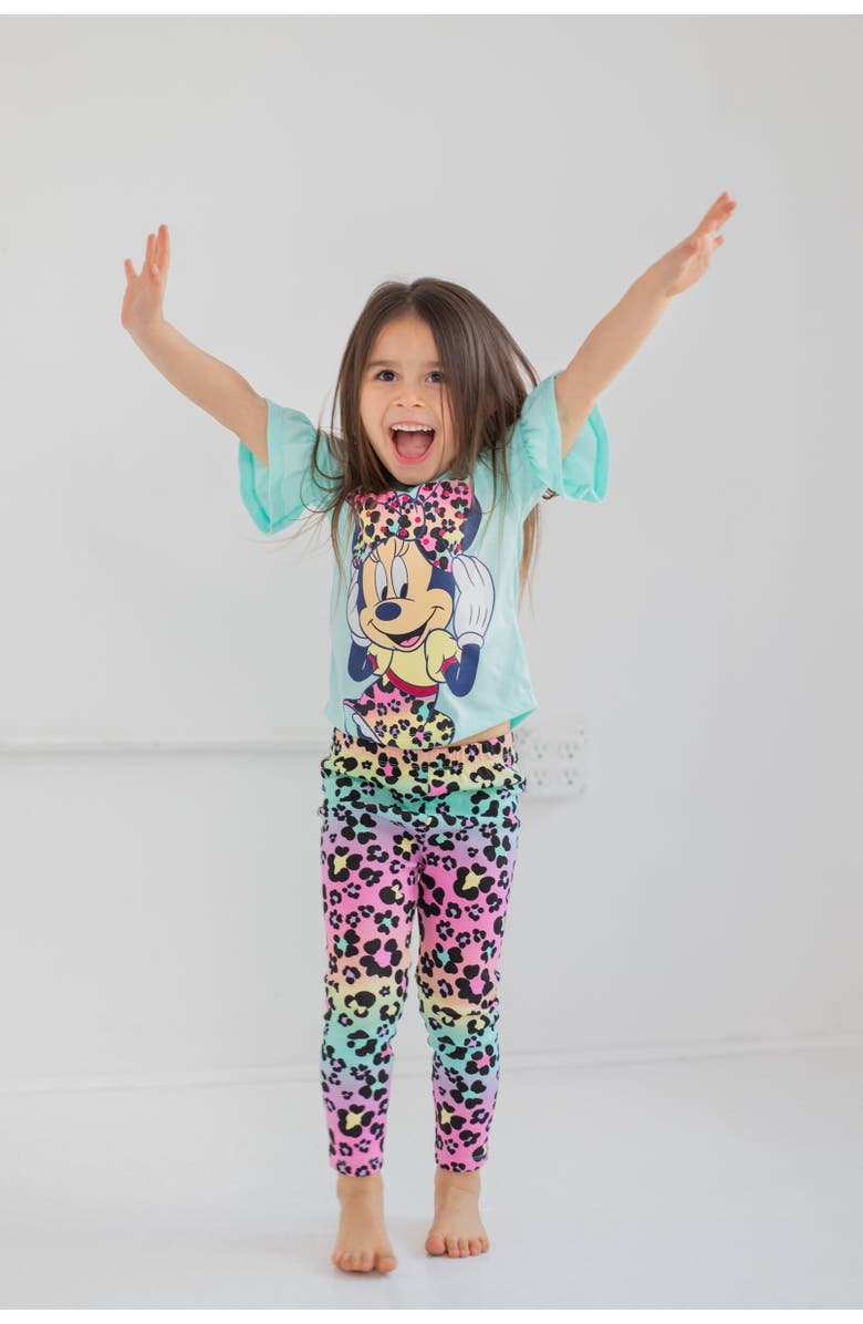 Disney T-Shirt & Leggings Set, Alternate, color, Blue