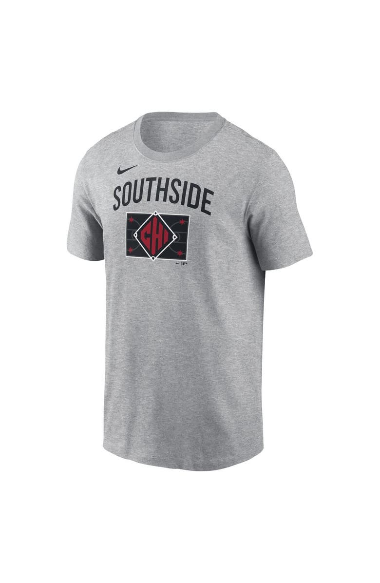 Nike Men's Nike Gray Chicago White Sox 2025 City Connect Arched Team Phrase T-Shirt, Alternate, color, Gray