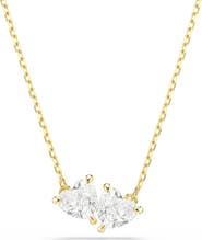 Swarovski Mesmera Crystal Hearts Pendant Necklace