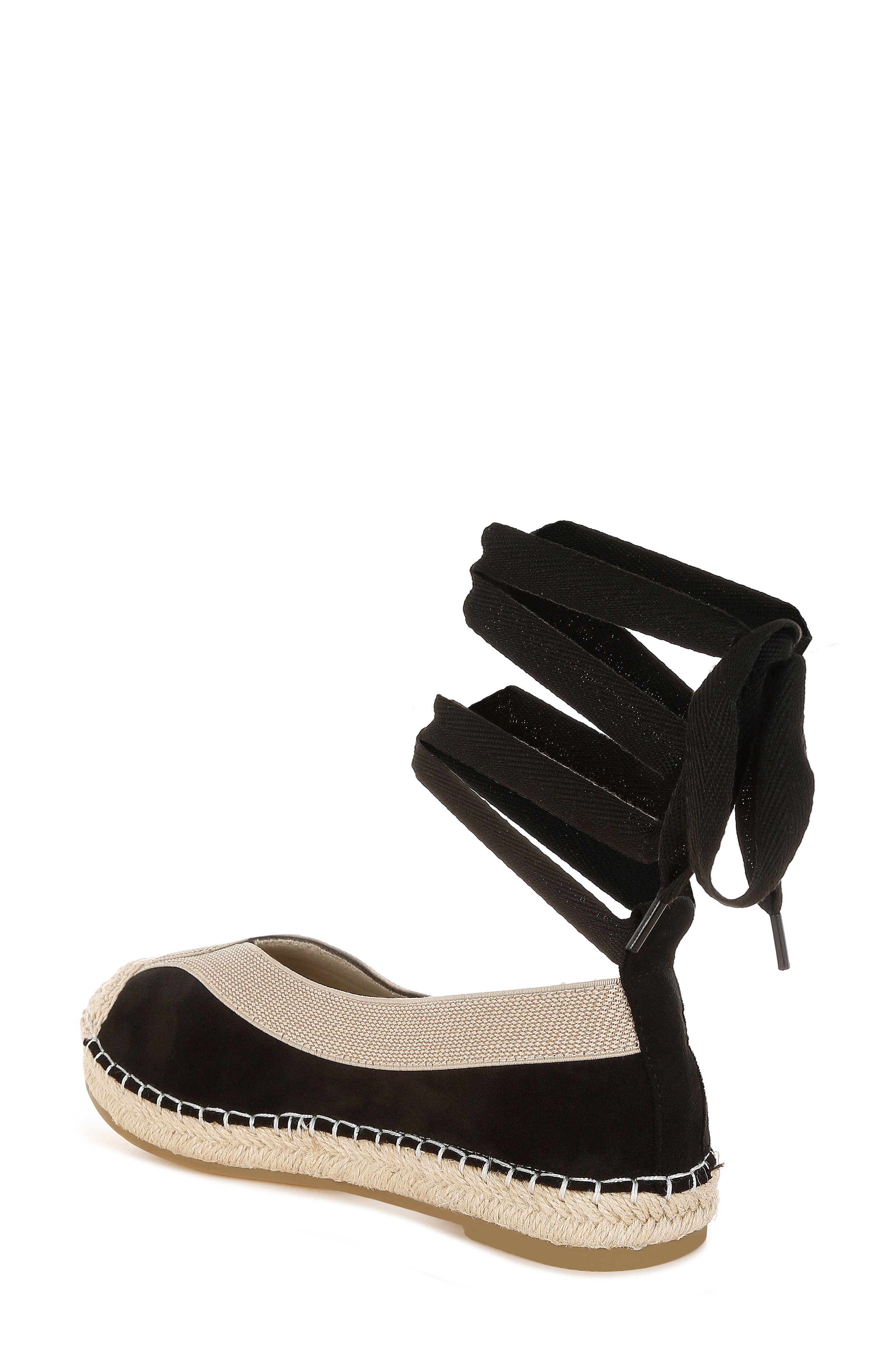 LONDON RAG Yalva Detachable Ankle Wrap Tie Flat, Alternate, color, 