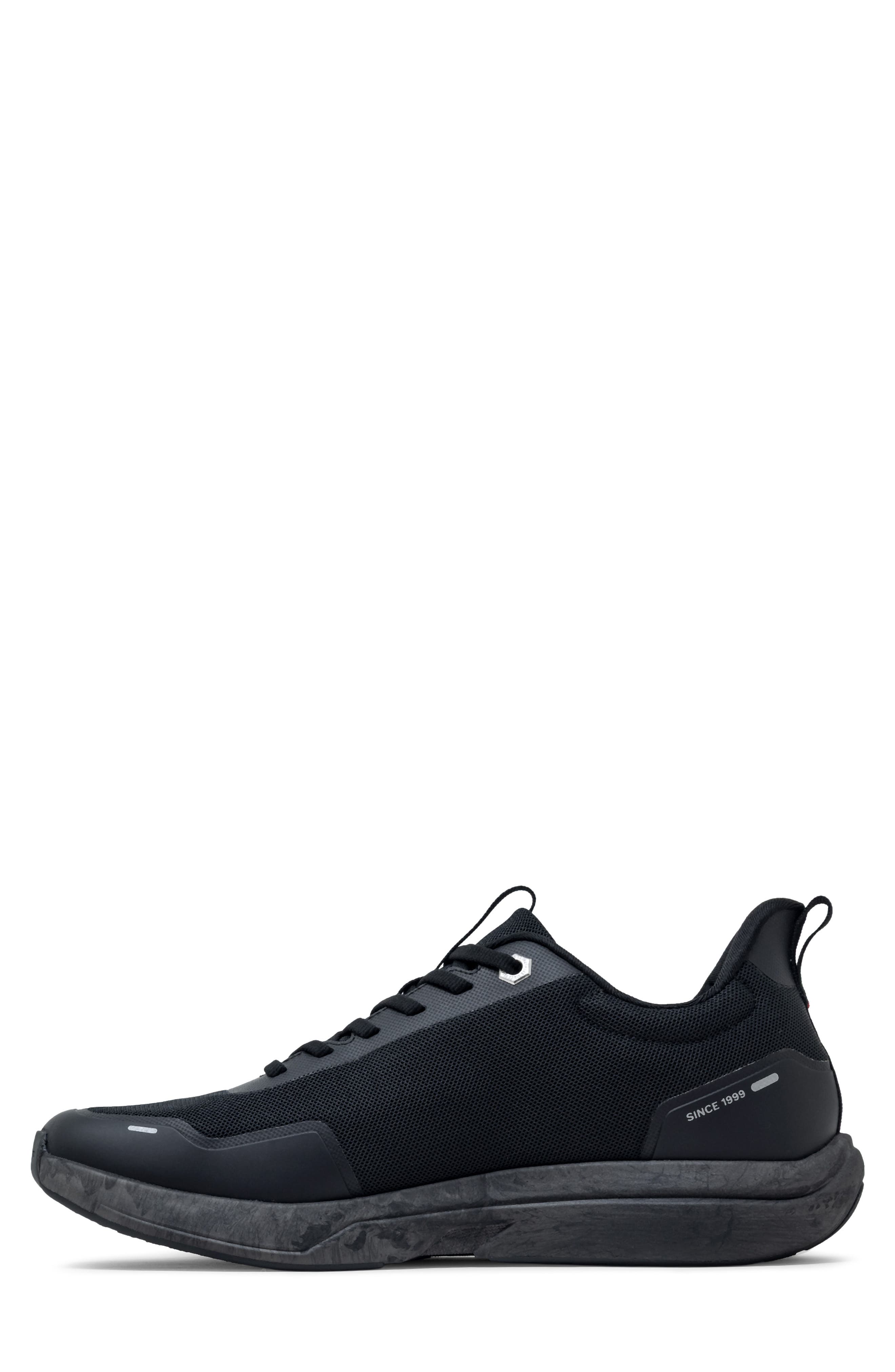 Paddock Trainer Sneaker, Alternate, color, BLACK/ BLACK