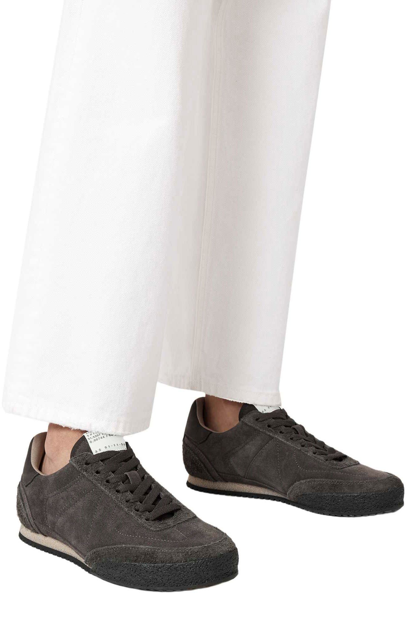 AllSaints Harri Low Top Sneaker, Alternate, color, Bitter Brown