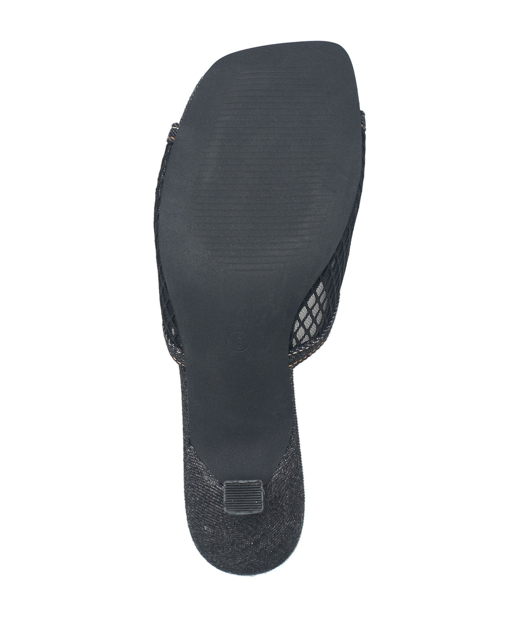 Coi Mesh Slip on Heel, Alternate, color, BLACK