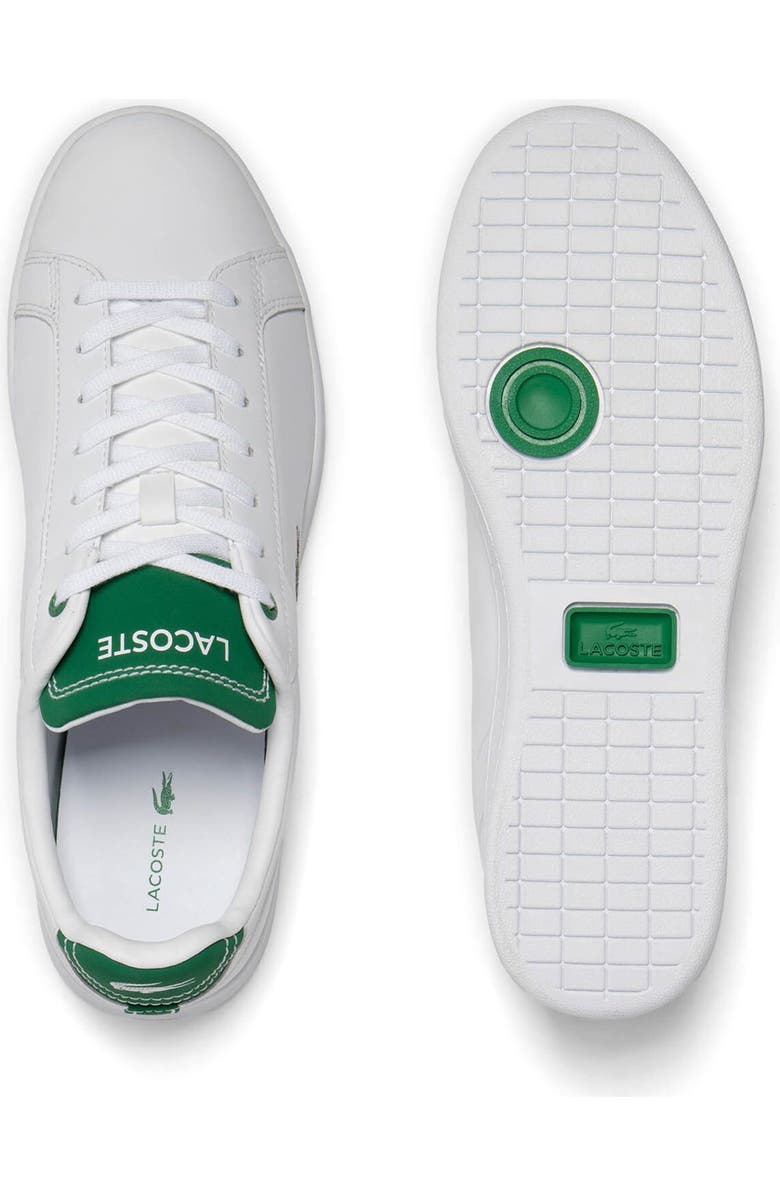 Lacoste Carnaby Pro Sneaker, Alternate, color, White/ Green