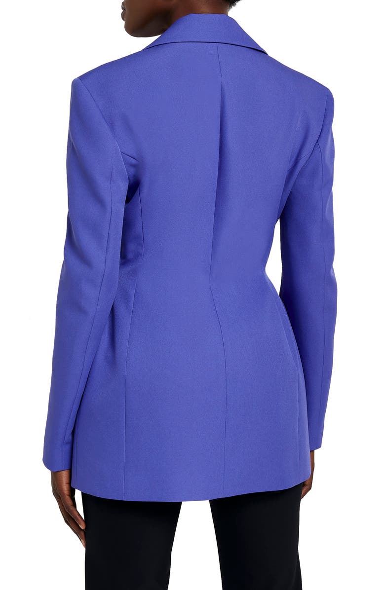 River Island Cinch Waist Blazer, Alternate, color,