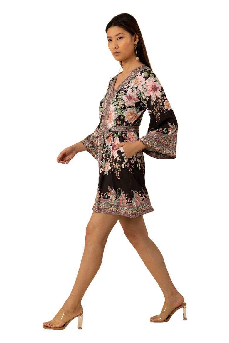 Kaliyah Jersey Dress, Alternate, color, Black