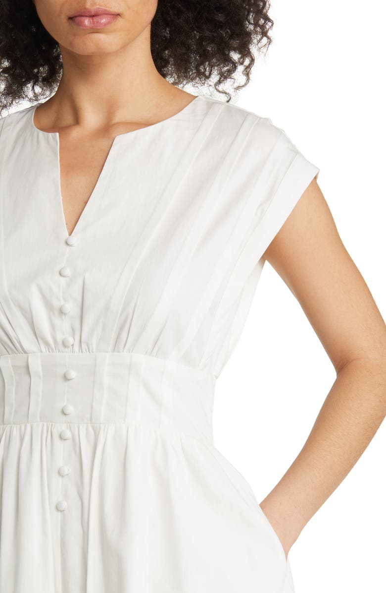 Du Paradis Mindi Fit & Flare Cotton Dress, Alternate, color,