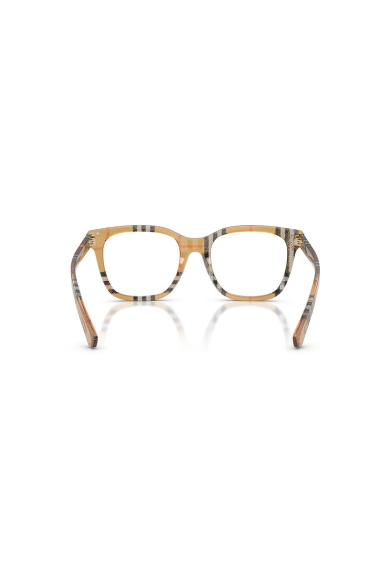 52mm Square optical glasses, Alternate, color, Brown