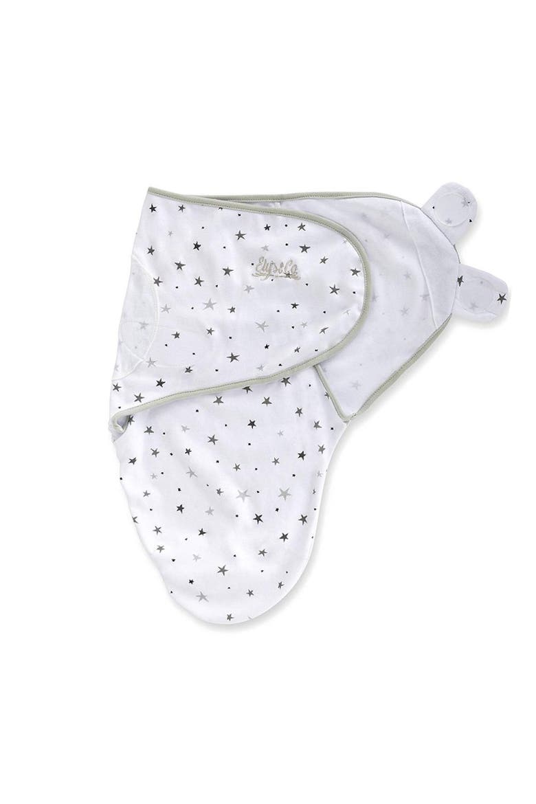Adjustable Swaddle Blanket 2 Pack, Alternate, color, Grey Stars