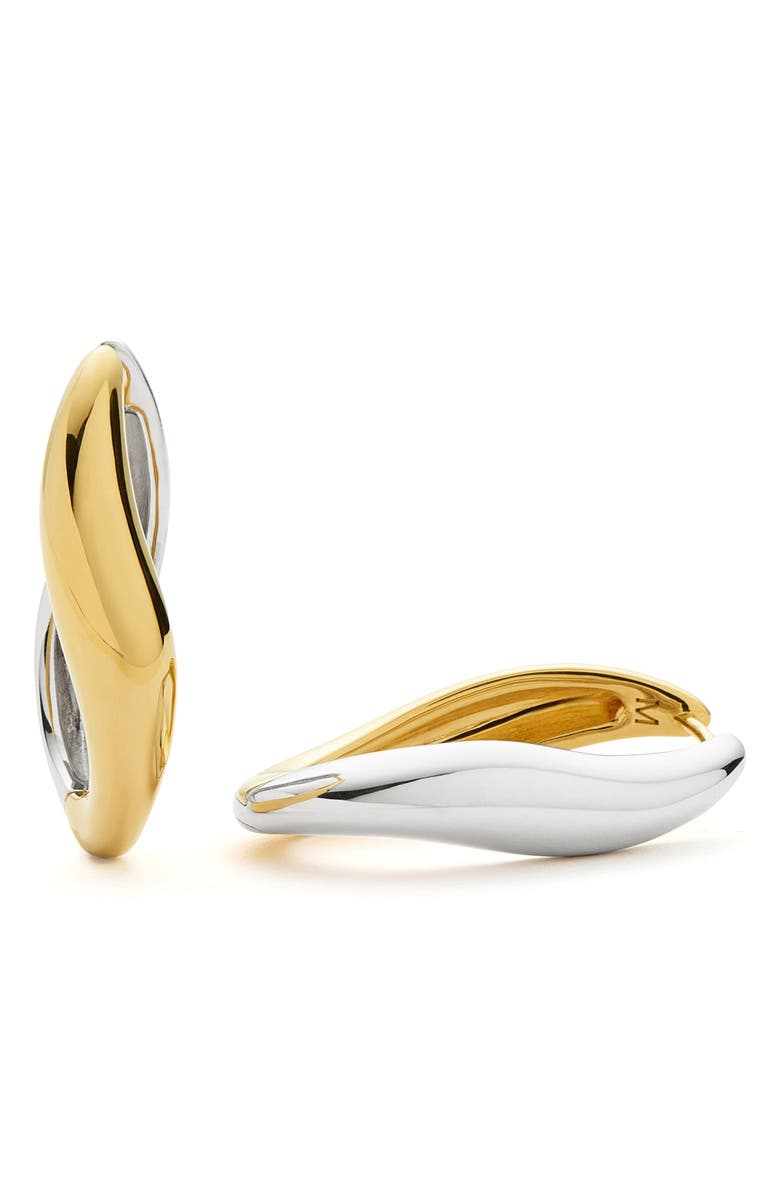 Missoma Savi Signature Large Hoop Earrings, Main, color, 
