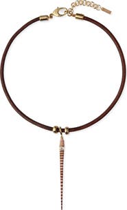 Éliou Selkie Sea Urchin Spine Pendant Necklace