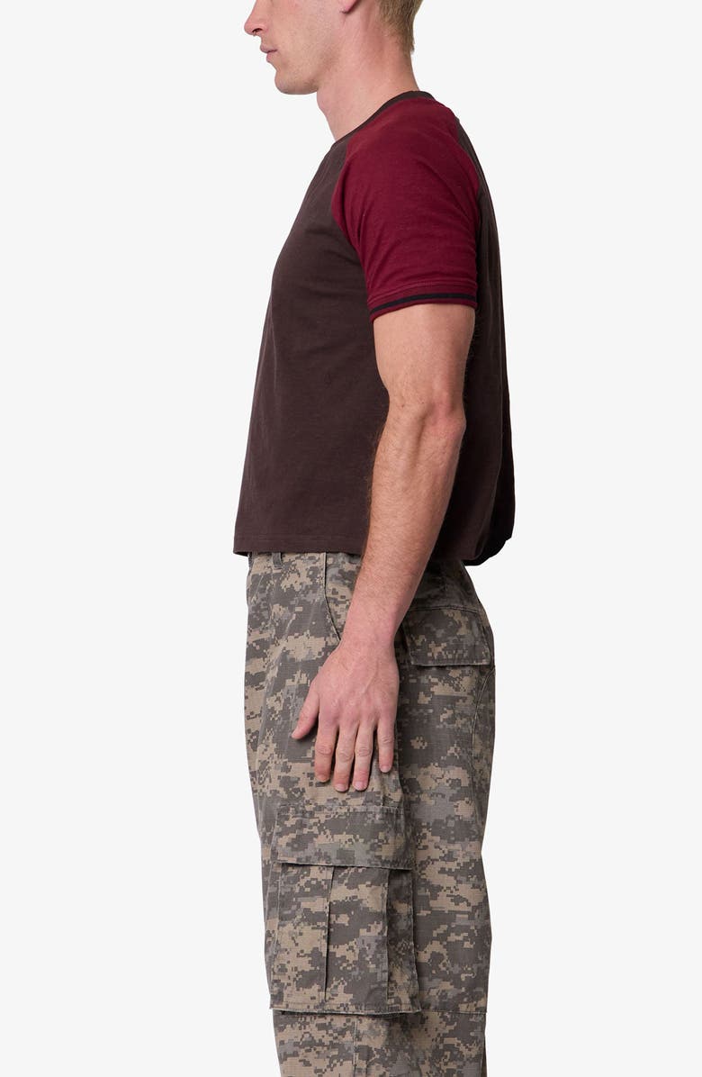 mnml Vintage Raglan Cotton T-Shirt, Alternate, color, 