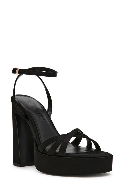Fleet Ankle Strap Platform Sandal (Women)
