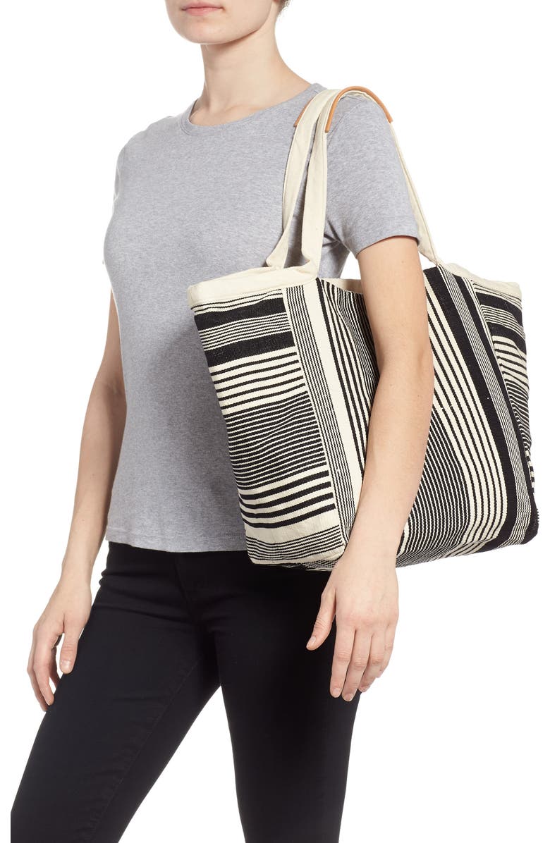 Mercado Global Rosa Woven Tote, Alternate, color,