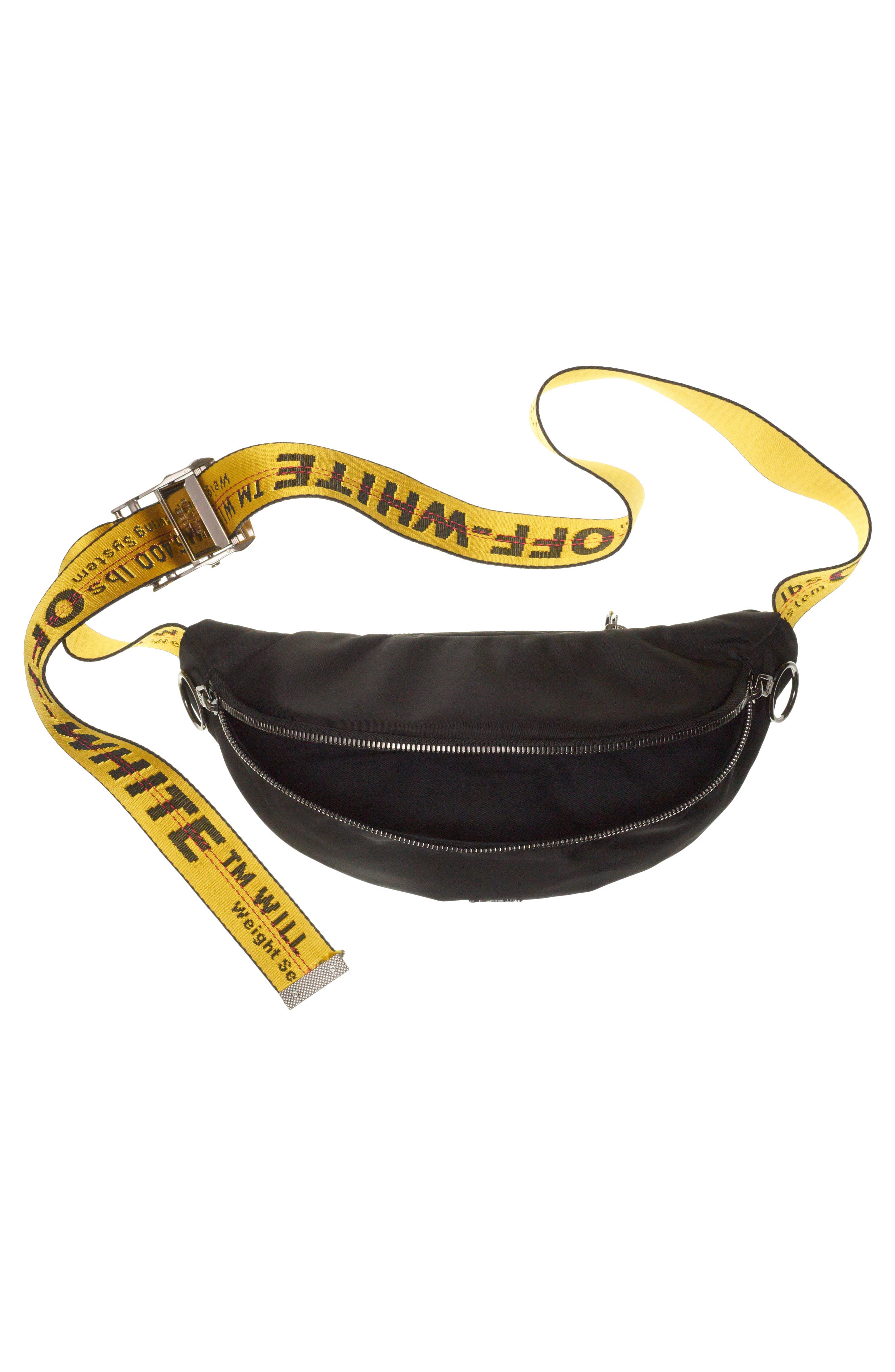 Off-White Belt Bag, Alternate, color, 
