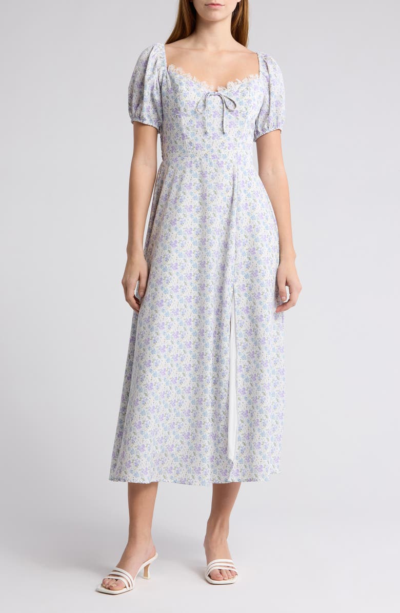 Lush Puff Sleeve Maxi Dress, Main, color,