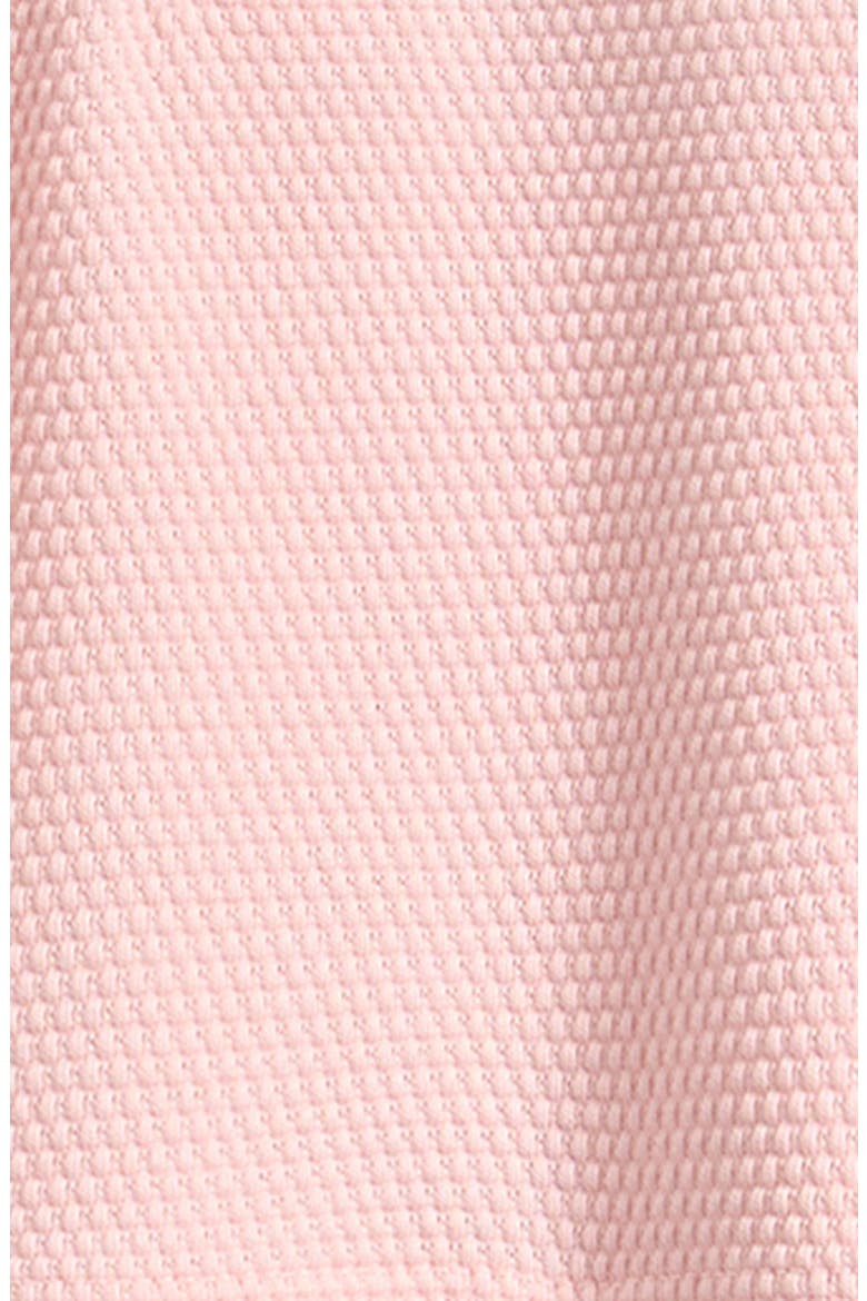 Organic Cotton Blend Piqué Polo & Skirt Set, Alternate, color, LIGHT PINK