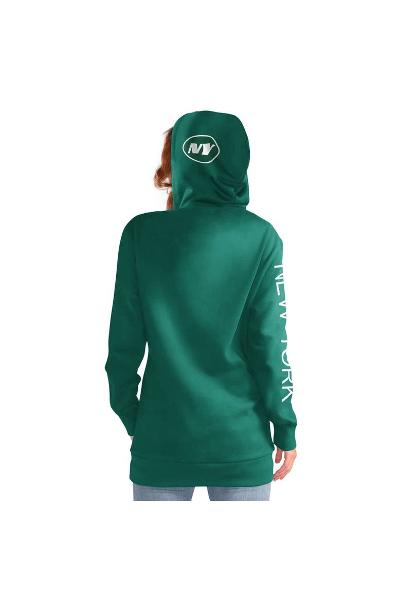 Women's G-III 4Her by Carl Banks Green New York Jets Extra Inning Pullover Hoodie, Alternate, color, Green