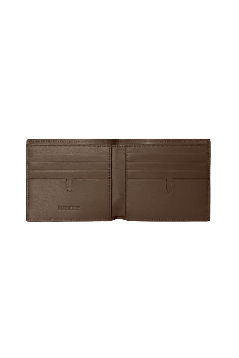 Check Bifold Wallet, Alternate, color, Sand beige