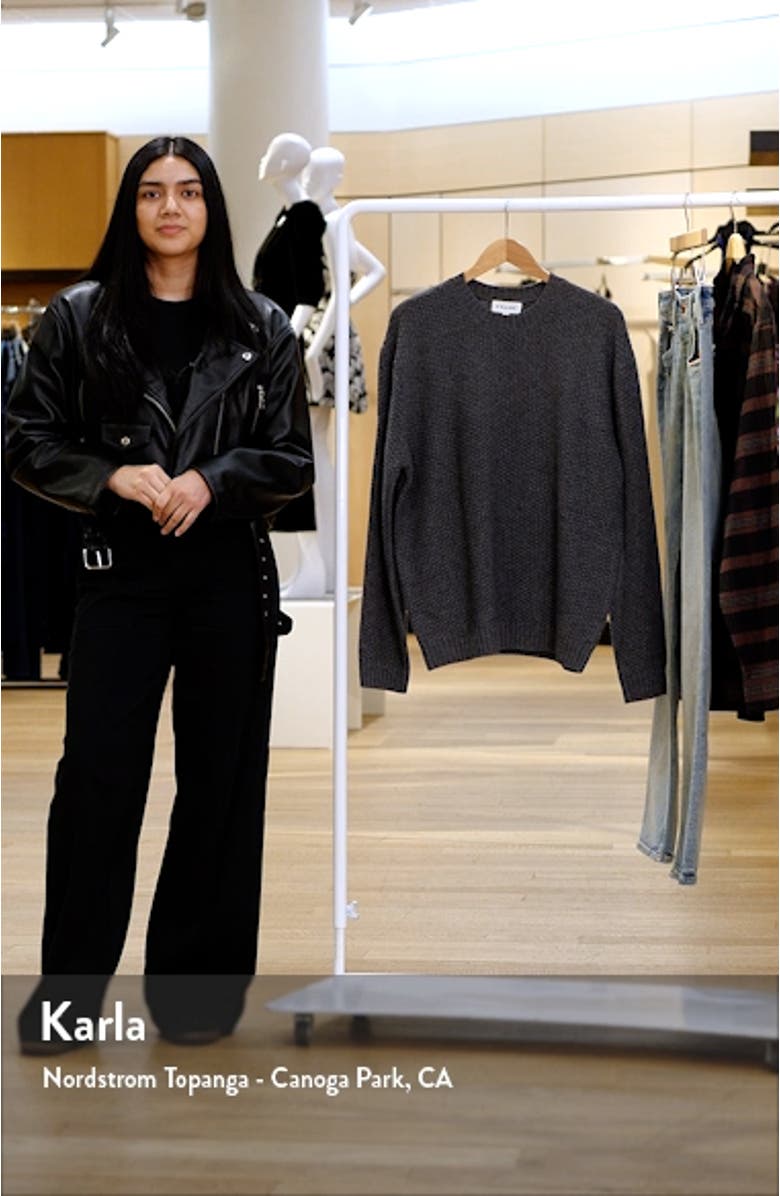 Textured Wool & Cashmere Sweater, sales video thumbnail