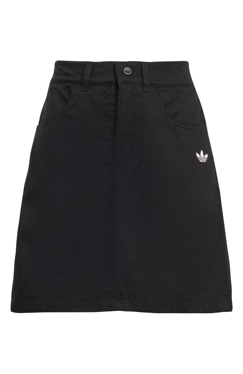 adidas Kids' Cotton Twill Skirt, Main, color, Black