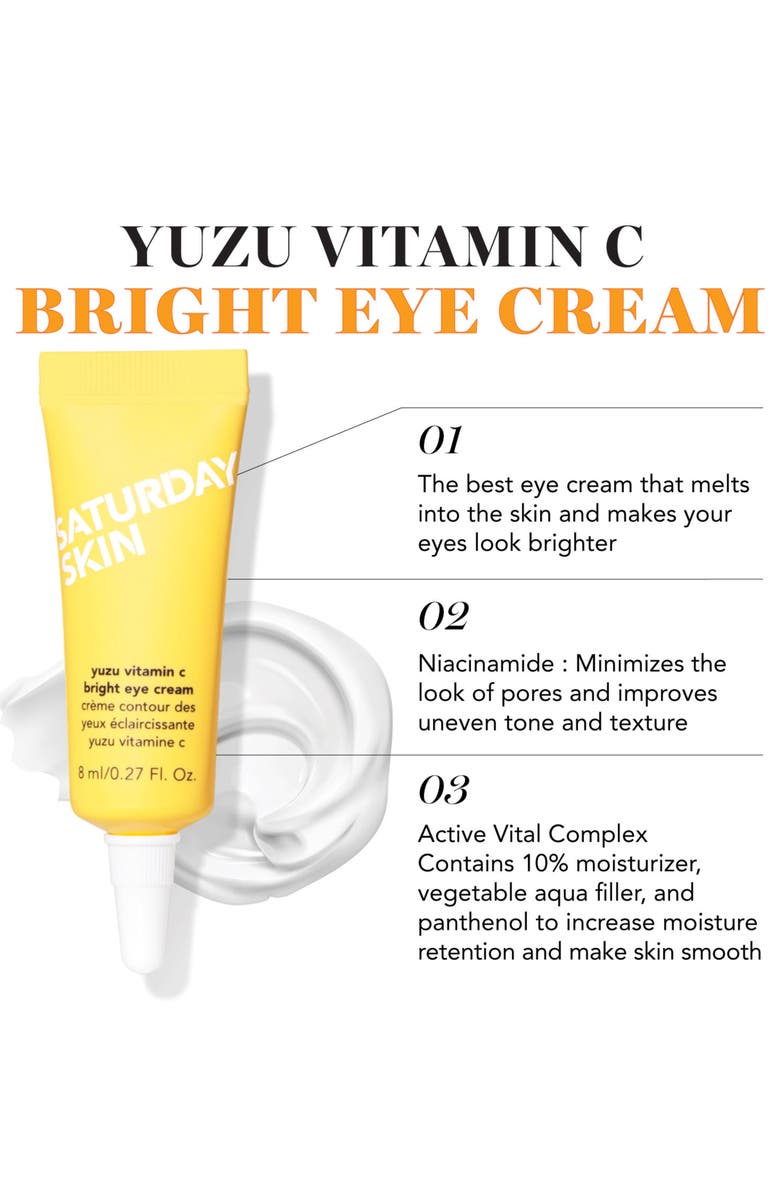 Saturday Skin Yuzu Bright Besties 3-Piece Set $42 Value, Alternate, color,