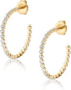 Michael M Cloud Hoop Earrings