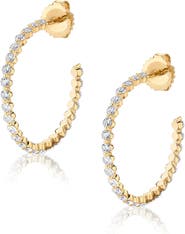 Michael M Cloud Hoop Earrings