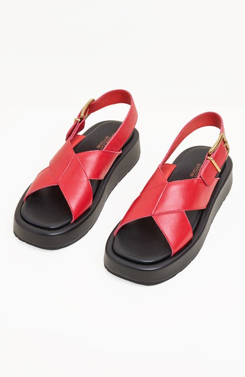Anto Slingback Flatform Sandal